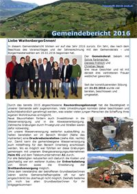 Gemeindebericht 2016